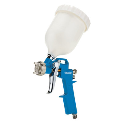 Draper Tools Gravity Air Paint Sprayer Gun 500Ml 1.4 1.8mm