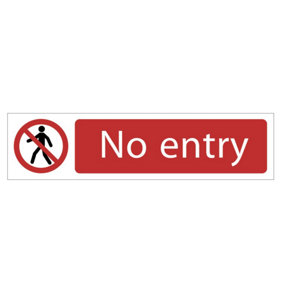 Draper Tools No Entry Sign DPR-73161