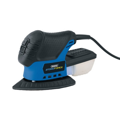 200W 4-in-1 Multi-Sander with 2 Orbital bases, Finger sanding