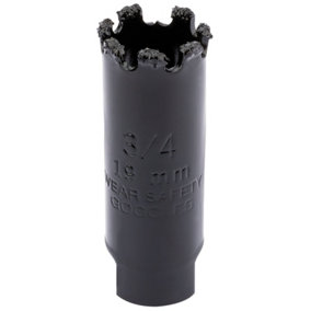 Draper Tungsten Carbide Grit Hole Saw, 19mm 34865