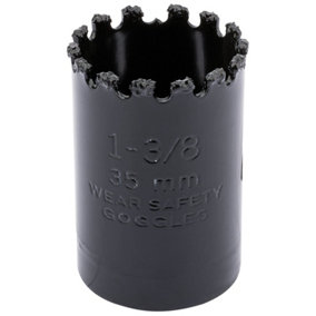 Draper Tungsten Carbide Grit Hole Saw, 35mm 34881