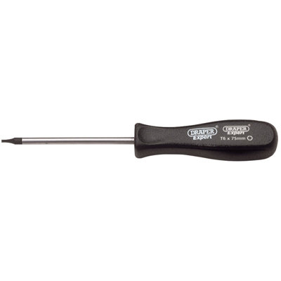 Draper TX-STAR Mechanic's Screwdriver, T6 x 75mm 19549