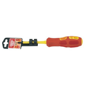 Draper VDE Approved Fully Insulated Cross Slot Screwdriver, No.1 x 80mm (Display Packed) 69222