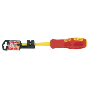 Draper VDE Approved Fully Insulated Cross Slot Screwdriver, No.2 x 100mm (Display Packed) 69223