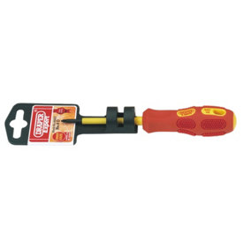 Draper VDE Approved Fully Insulated PZ TYPE Screwdriver, No.0 x 60mm (Display Packed) 69227