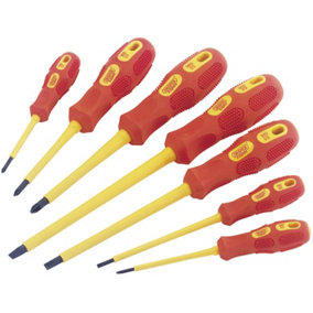Draper VDE Approved Fully Insulated Screwdriver Set (7 Piece) 88608