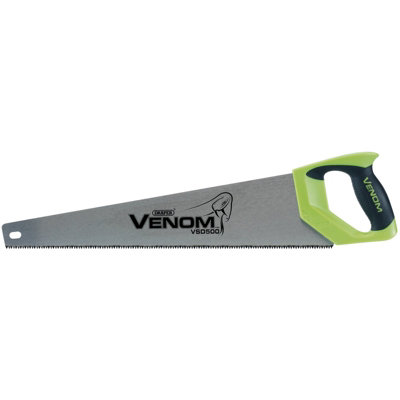 Draper Venom First Fix Double Ground Handsaw, 500mm, 7tpi/8ppi 82194