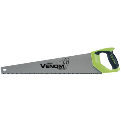 Draper Venom First Fix Double Ground Handsaw, 550mm, 7tpi/8ppi 82196