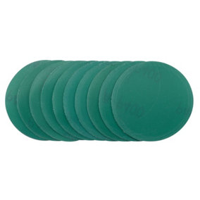 Draper  Wet and Dry Sanding Discs with Hook and Loop, 75mm, 400 Grit (Pack of 10) 04409