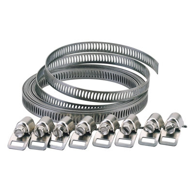 Draper Wide Hose Clamp Set, 8mm 55591