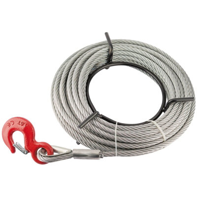 Draper Wire Rope with Hook for 71208, 20m  71353