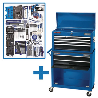 Draper Combined Roller Cabinet and Tool Chest 26" 15 drawer