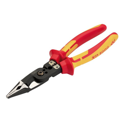 Draper XP1000 VDE 8-in-1 Electricians Pliers, 215mm 94643