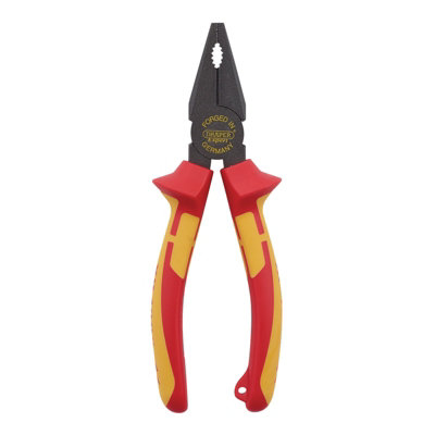 Draper  XP1000 VDE Combination Pliers, 160mm, Tethered 99061