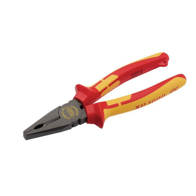 Draper XP1000 VDE Combination Pliers 200mm Tethered 10000V Electricians ...
