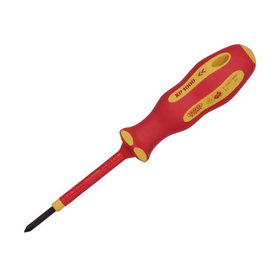 Draper  XP1000 VDE Cross Slot Screwdriver, No.0 x 60mm 64427