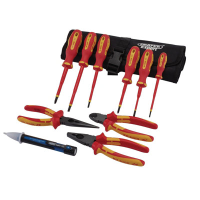 Draper  XP1000 VDE Electrical Tool Kit (10 Piece) 94852