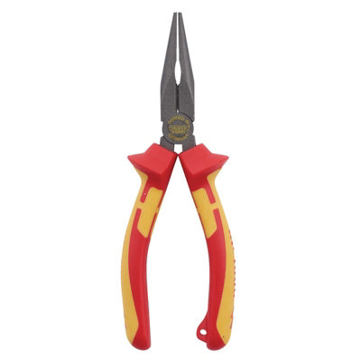 Draper  XP1000 VDE Long Nose Pliers, 160mm, Tethered 99067