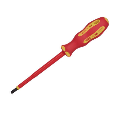 Draper  XP1000 VDE Plain Slot Screwdriver, 5.5 x 125mm 64419