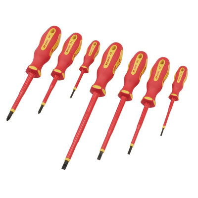 Draper  XP1000 VDE Screwdriver Set (7 Piece) 64694