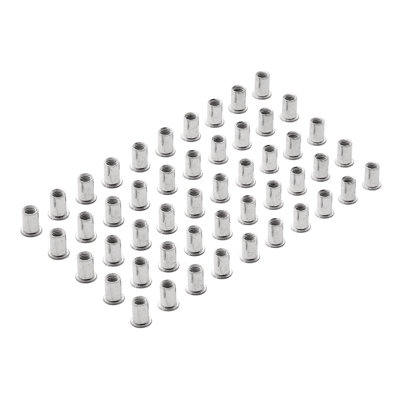 Draper Zinc Plated Threaded Insert Rivet Nuts, M10 x 1.5mm (Pack of 50)  04056