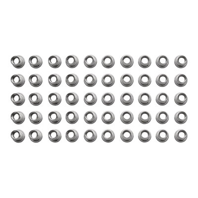 Draper Zinc Plated Threaded Insert Rivet Nuts, M8 x 1.25mm (Pack of 50)  04054