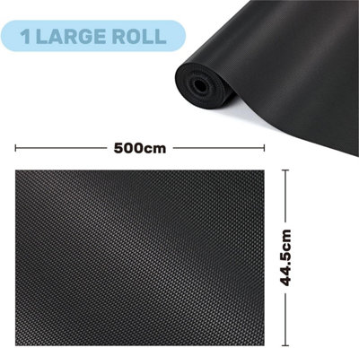 Drawer Liners Non Adhesive EVA Shelf Liner Roll Non Slip Waterproof ...