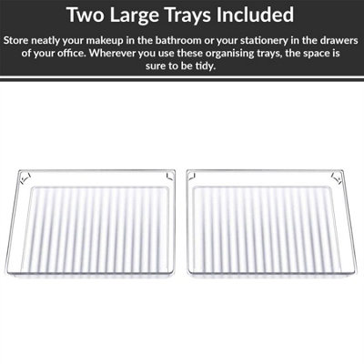 Drawer Organiser Trays - Set of 12Pukkr