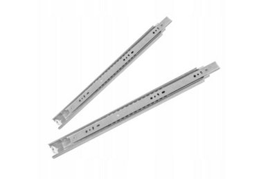 Drawer runners - Full extension - solid metal ball bearing 35 kg - 250mm