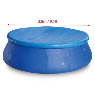 Drawstring Design Inflatable Swimming Pool Cover