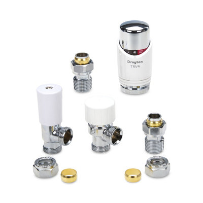 Drayton 0705560 TRV4 Auto Balancing TRV & Lockshield Classic ...
