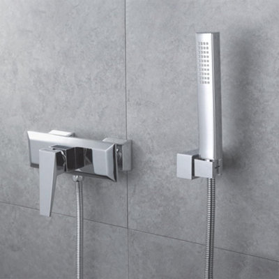 Drayton Bathroom Exposed Thermostatic Mixer Shower & Handset