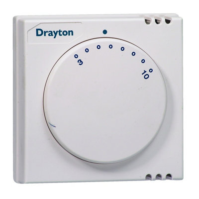 Drayton RTS3 Frost Protection Thermostat White 24003.
