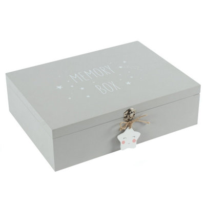 Dream Big Baby Memory Box - Gender-Neutral Keepsake Storage