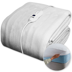 Dreamcatcher Electric Blanket Single Heated Underblanket 190x90cm 3 Heat Settings