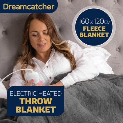 Dreamcatcher deluxe heated throw hotsell