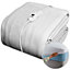 Dreamcatcher Single Electric Blanket Heated Underblanket 190 x 90cm 3 Heat Settings