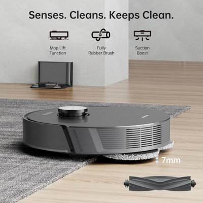 Lydsto W2 Robot Vacuum And Mop Combo, 5000Pa Suction Robotic Vacuum, Self-refill