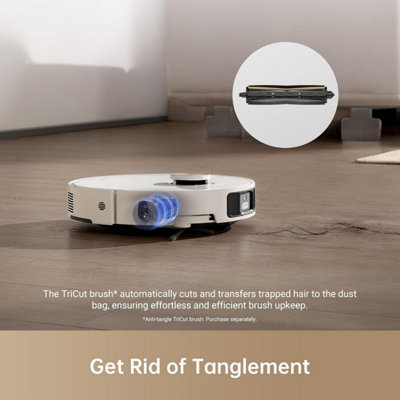 Dreame X40 Ultra Complete Robot Vacuum Cleaner with Removable & Lift Mop, 12000 Pa, Self-Cleaning Mop in 70 Degree Hot Water
