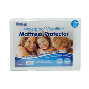 Dreameasy 4' Bed Quilted Waterproof Mattress Protector