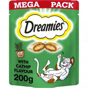Dreamies Cat Treats With Catnip 200g (Pack of 6)