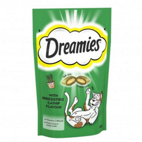 Dreamies With Catnip 60g (Pack of 8)