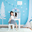 Dreamland Castle Play Vanity Set - L60 x W32 x H118 cm - White/Ice Blue