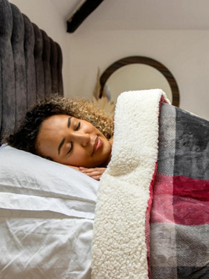 Dreamland Intelligent Luxury Overblanket - Tartan