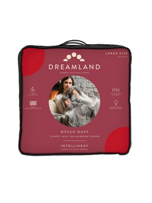 Dreamland zebra electric throw sale