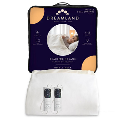 Dreamland Peaceful Dreams Heated Overblanket Double DIY at B Q