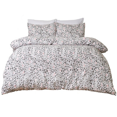 Dalmatian print duvet cover hotsell