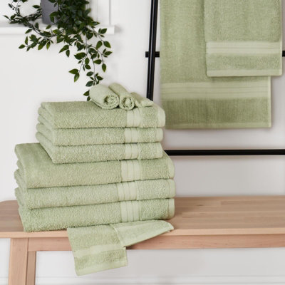 12 piece towel discount set