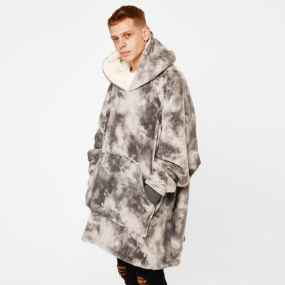 Hooded hot sale sherpa throw