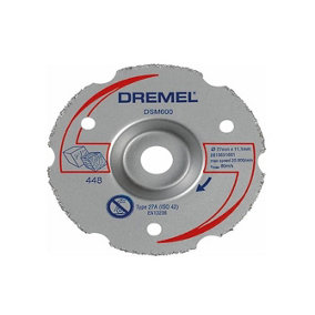 DREMEL DSM600 Multipurpose Carbide Flush Cutting Blade (To Fit: Dremel DSM 20 Compact Saw) (2615S600JB)